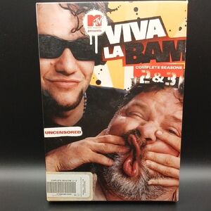 Viva La Bam Complete Seasons 2 & 3 DVD Set CKY MTV Bam Margera